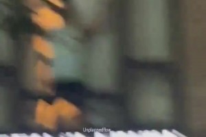 馬刺球迷以為自己在酒店房間里安全了，然后尼克斯球迷爬上來了..