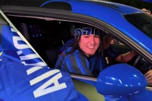 真愛??！國米球迷改裝的藍黑主題跑車太酷炫了吧