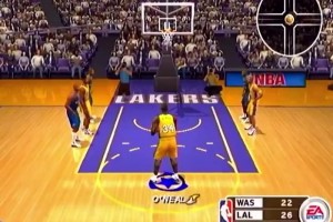有吧友玩過嗎？NBA2003 Live里第罰球竟是這樣，比2K難啊