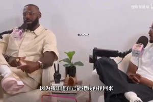 詹姆斯直言自己難以承當(dāng)風(fēng)險：從貧民區(qū)出來的我，怕失去一切