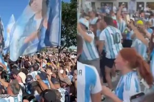 藍白海洋！阿根廷球迷占領美國兩大地標