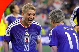 日本隊小組第二晉級！連續(xù)三屆世界杯小組出線，戰(zhàn)績1勝2平