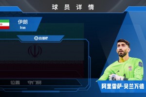 伊朗門將貝蘭萬德集錦：波斯鐵騎守護神！經(jīng)驗豐富的清道夫門將