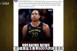 霍福德續(xù)約留隊(duì)！三球加盟森林狼！