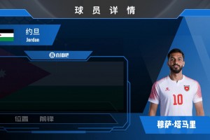 約旦前鋒塔馬里集錦：頂尖的敏捷度！樂于與隊友做配合的無私鋒線