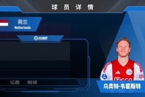 “窩窩哥”韋霍斯特集錦：典型支點(diǎn)高中鋒！速度較慢但富有拼勁