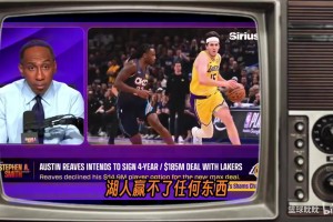 史蒂芬·A：湖人要是不留住詹姆斯，根本不可能奪冠！
