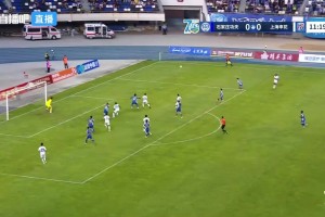 馬納法傳中助攻阿蘇埃頭球破門！申花1-0石家莊功夫！