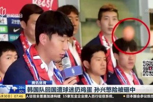 18年世界杯，韓國擊敗衛(wèi)冕冠軍德國隊(duì)，回國卻遭球迷仍雞蛋