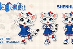 上海申花全新吉祥物諾莉（Magnolia）正式公布！