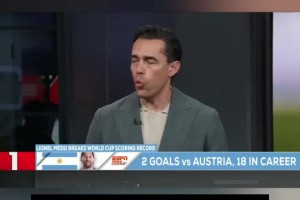 ESPN嘉賓談梅西2場5球：劇本本不該是這樣的，然而這就是現(xiàn)實