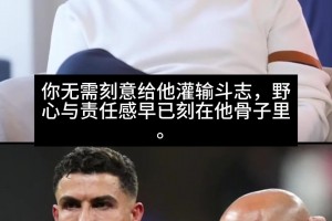 穆帥曾言：無需刻意給C羅灌輸斗志，野心與責任早已刻在他骨子里